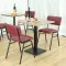 stackable commercial dining chairs