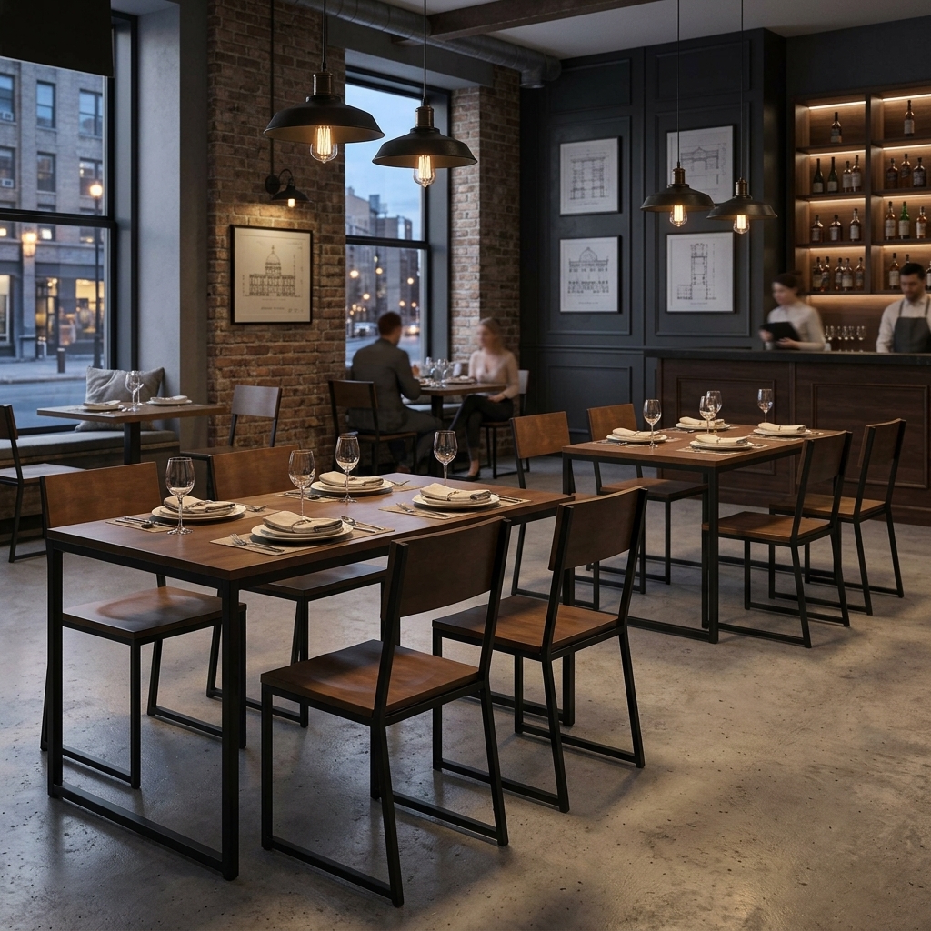 How Metal Restaurant Chairs Are Made: From Steel Tube to Finished Chair