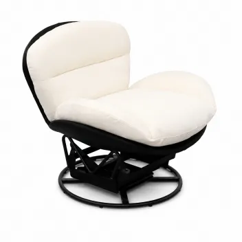 Indoor Egg Chair With Cushion 360 Swivel Rocking Lounge Chair