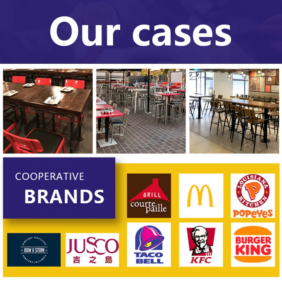 commercial restaurant furniture for hospitality projects