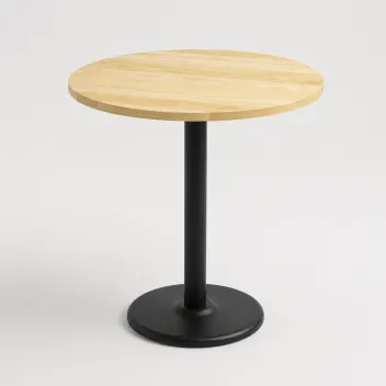 Round Indoor Restaurant Table | Commercial Dining Table