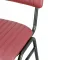 padded seat of commercial dining chair